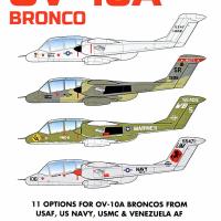 OV-10A Bronco Decals - Caracal Models