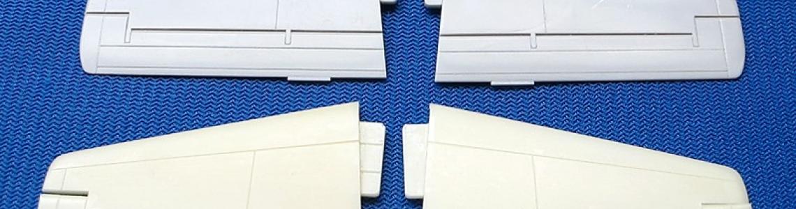 Kit parts (top) vs. Quickboost parts showing separation as assembled