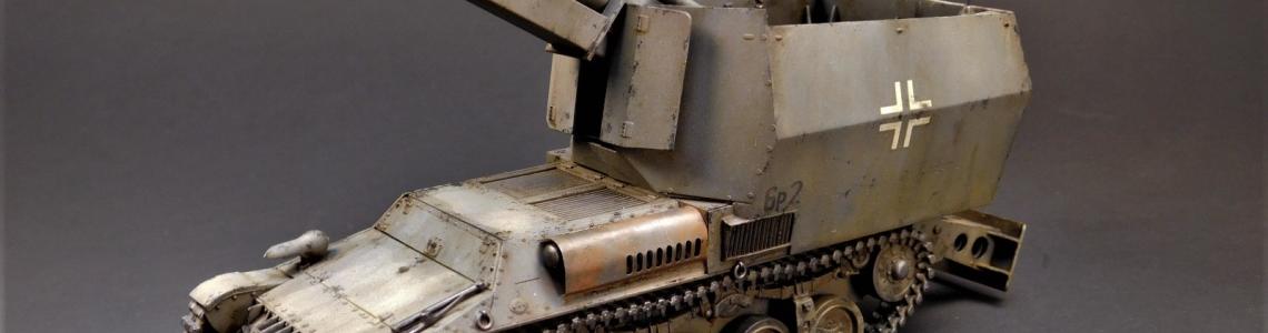 10.5cm leFH-18/4 auf Geschutzwagen Lr.s.[f][Becker] | IPMS/USA