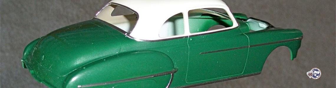 Body shell after trimming with Bare-Metal foil