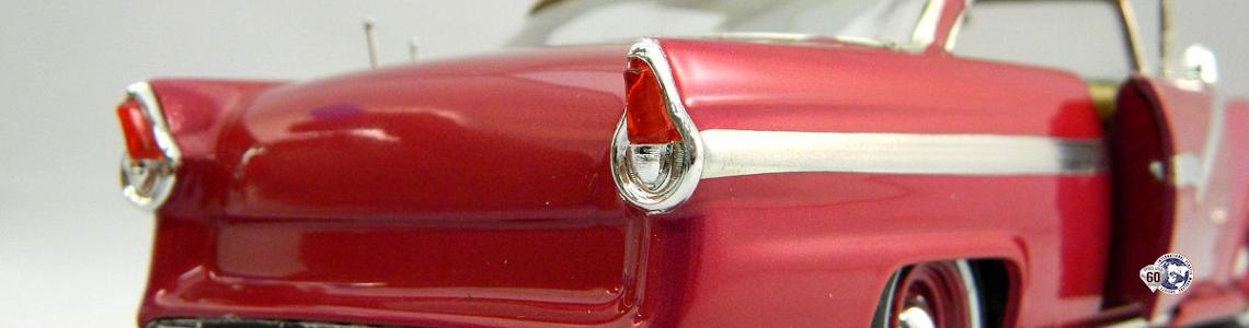 ■amt KRTL 1956 Ford Victoria Hardtop 1/25 MODEL KIT■ Kit Review 56 Ford Victoria 3 in 1 AMT