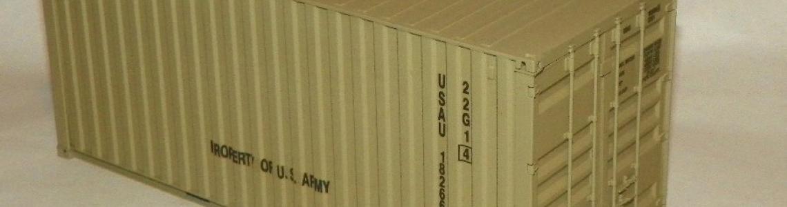 Completed container