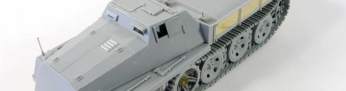 Left side of assembled vehicle