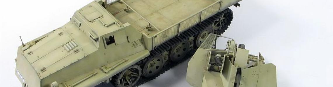 Painted vehicle assemblies with gun