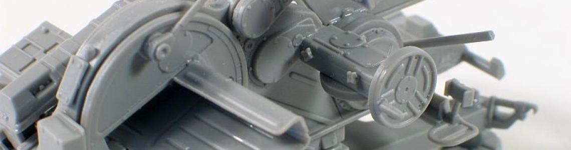 Gun assembly close-up