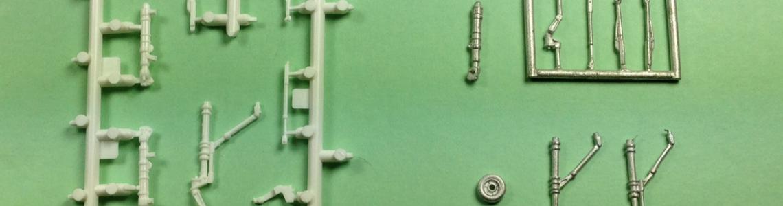 Product comparison - Kit parts (left); Review product parts (right)