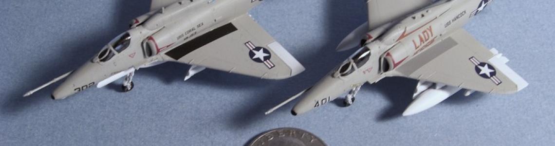 Top view of completed pair