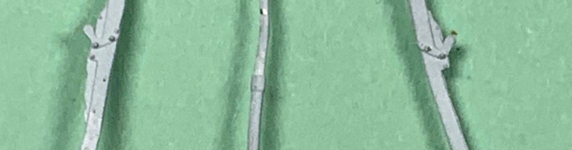 Retraction Struts Painted