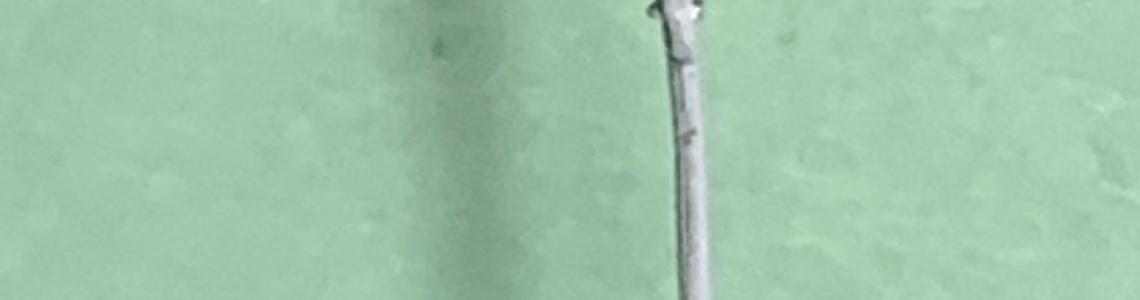 Main Gear Retraiction Strut Straightened