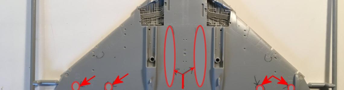 Sink Marks in the Wing