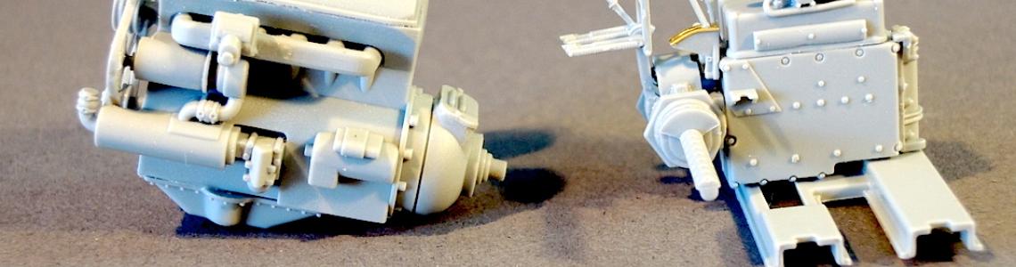 Engine and transmission