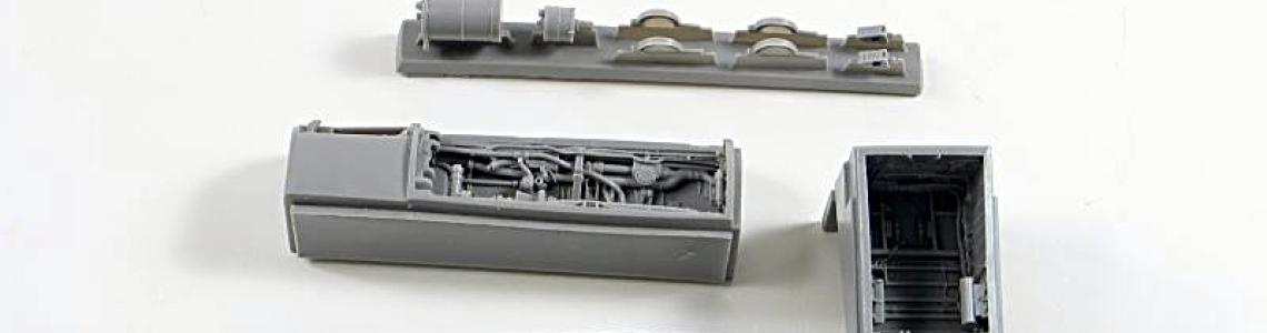 Parts supplied in Aires kit