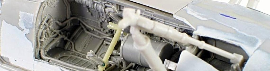 View of installed Aires parts