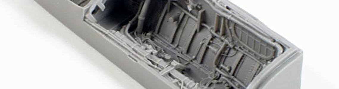 Close up of Aires main gear well