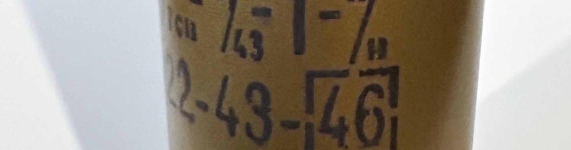 Stencil Data after being paint on 