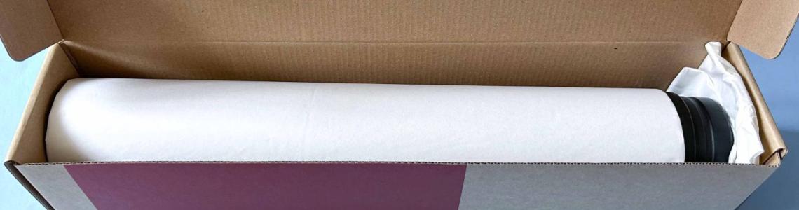 Components packed neatly in sturdy box