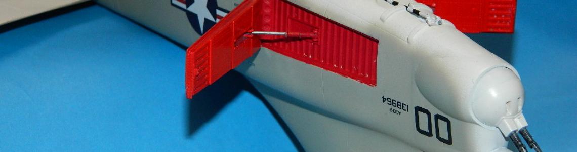 Eduard Speed boards, Tail bumber, and main gear details