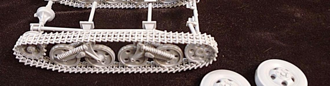 Assembled Track Section and Front Wheels