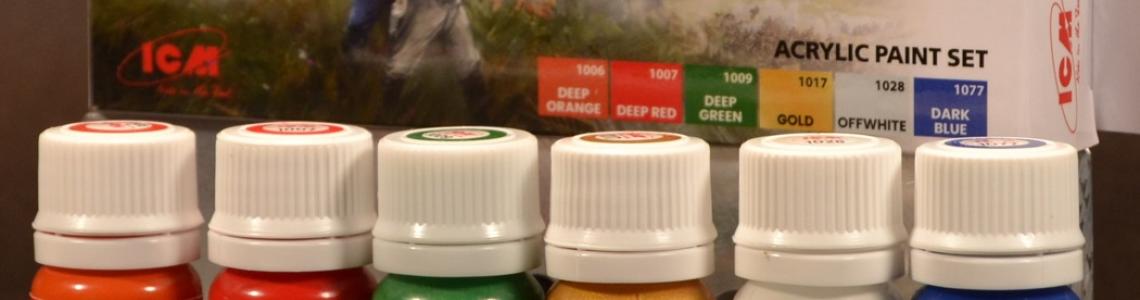 ICM Napoleonic Paint Set