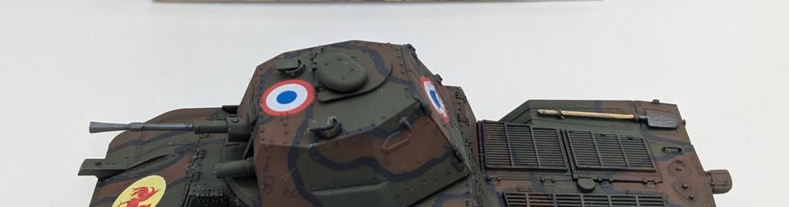 Panhard Painted with Paint