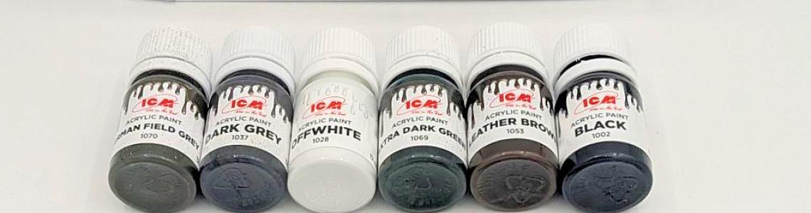 Paint Samples with Back of Package Oblique