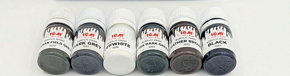 Paint Samples with Front of Package Oblique