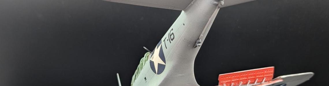 SBD-1 Dauntless Underside Painted with ICM Paints