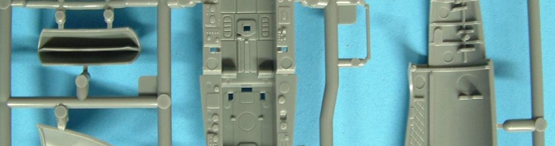 Sprue closeup