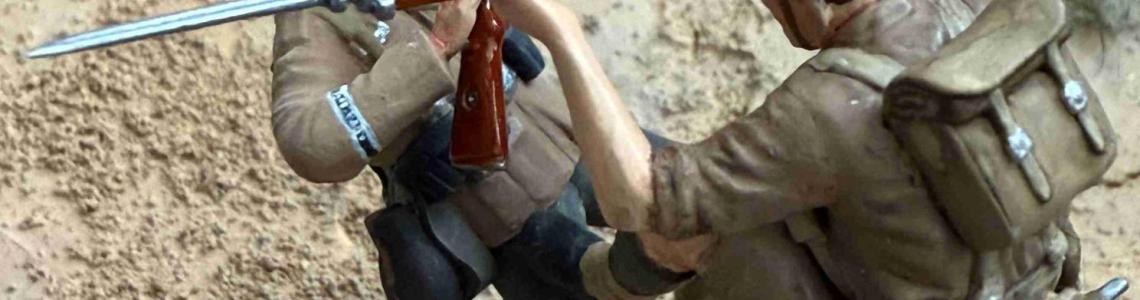 My Afrika Korps squaring off with British Soldiers #2