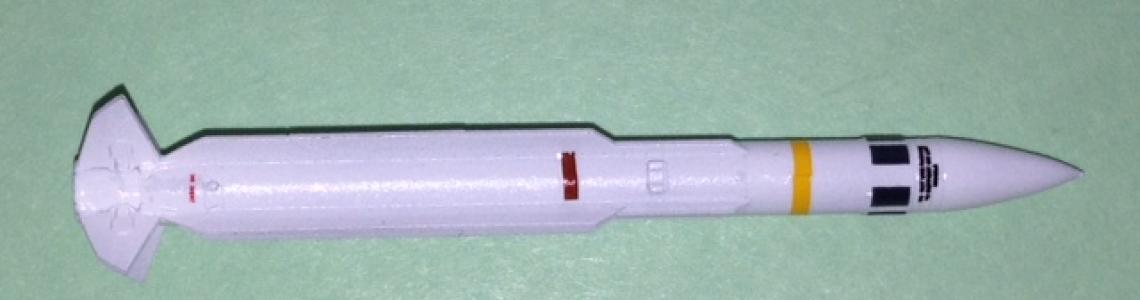 Completed missile