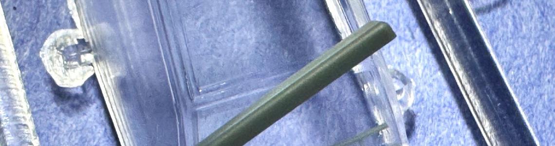 Gunner/Co-pilot wiper held in place