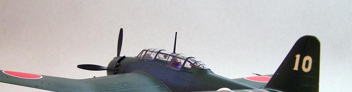 Finished aircraft, left-rear