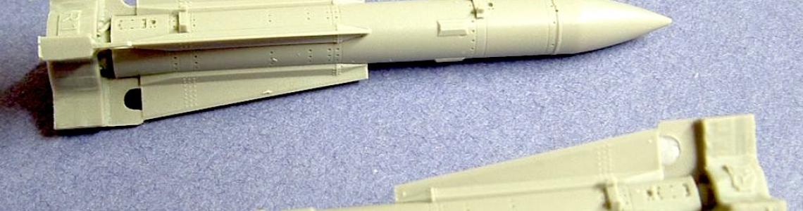 Missile body closeup