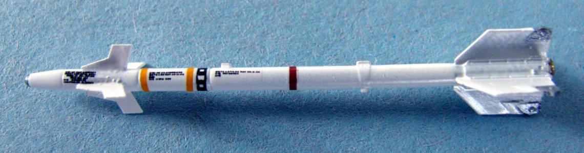 Close-up of finished product