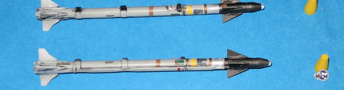 Completed missiles