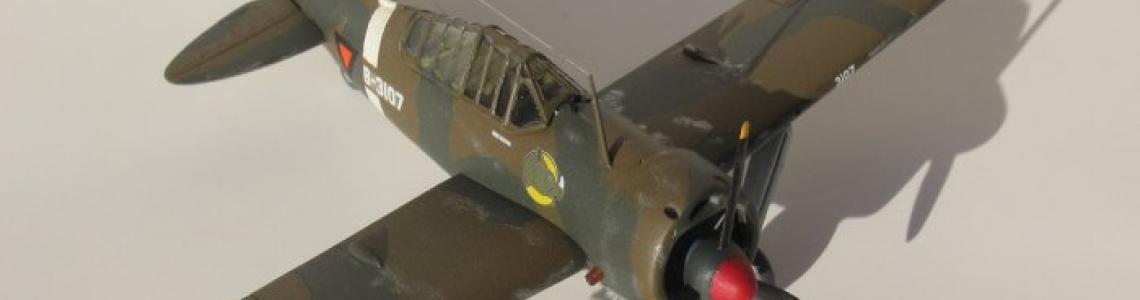 Top view of completed kit