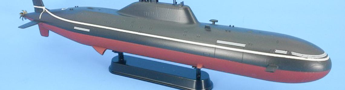 Finished Model Starboard Side