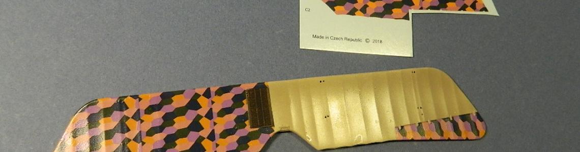 Decal Placement - Underside of Top Wing