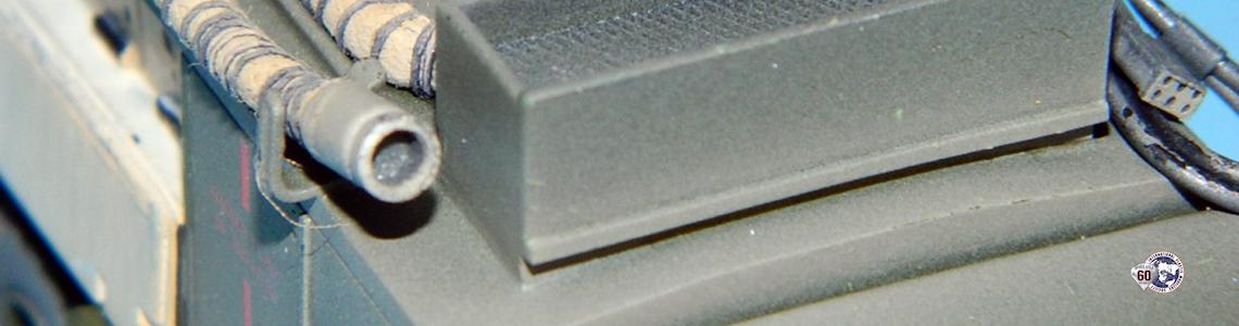 Hose and exhaust detail for the A/M32A-60 generator
