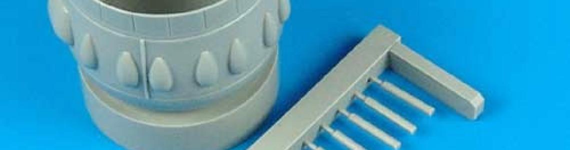 QB resin parts casting