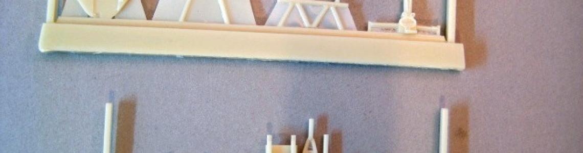 Parts in kitset 4498