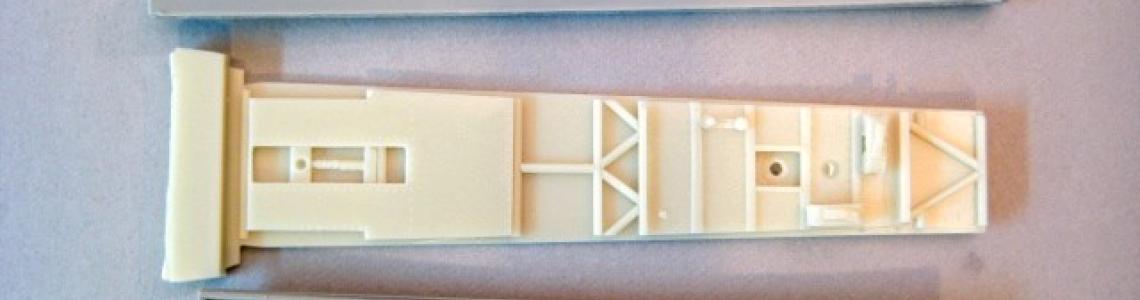 Parts in kitset 4498