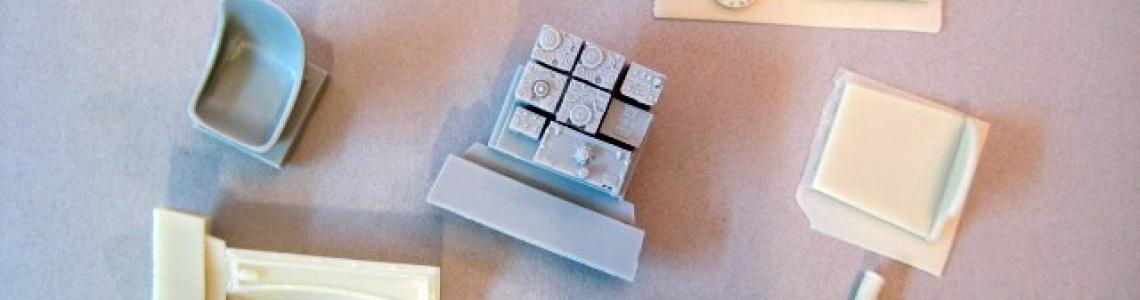 Parts in kitset 4498