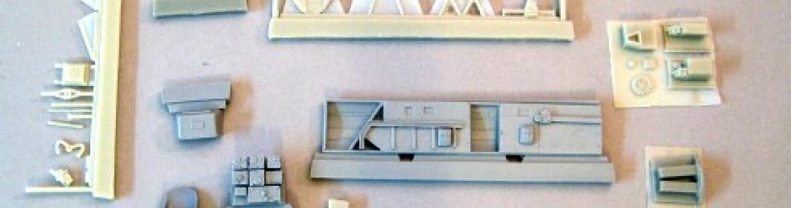 Parts in kitset 4503