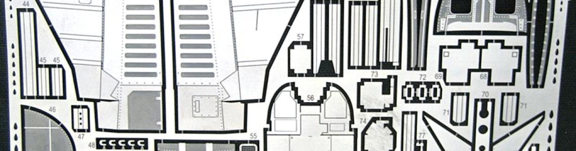 Kitset contents: interior details 2nd fret