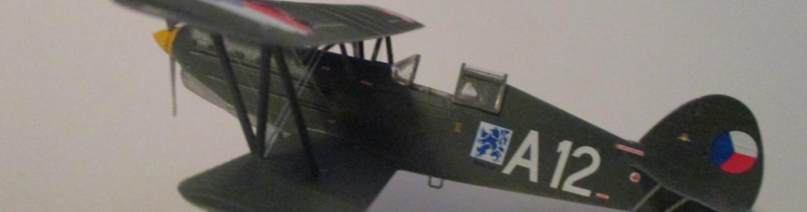 Completed model, left side