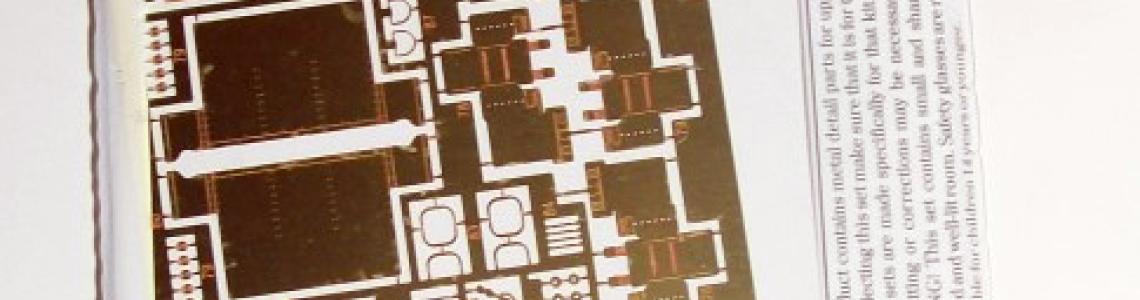 Product pictures  - Fret 2 - B-17E/F front interior