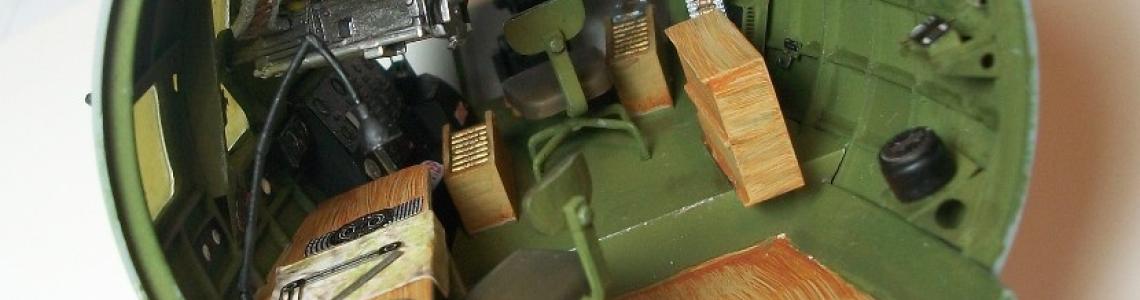 Nose section with bombardier and Navigators station