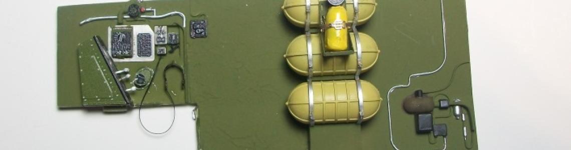 Oxygen bottle detail