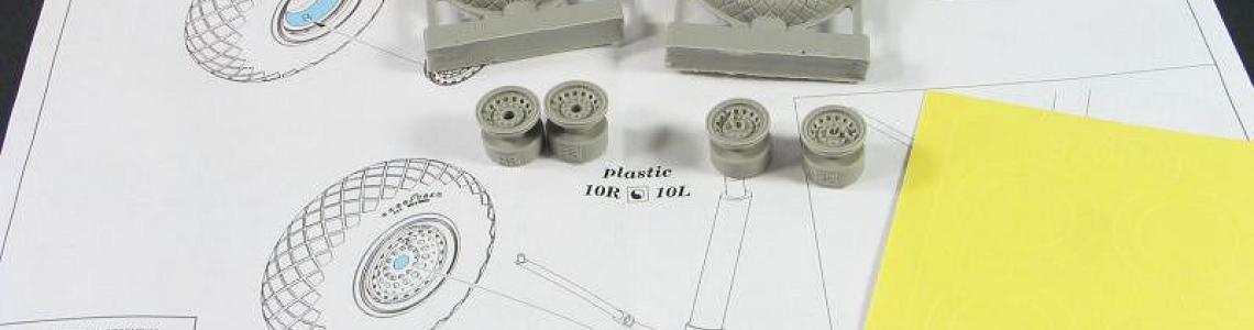 Instructions, resin parts, masks